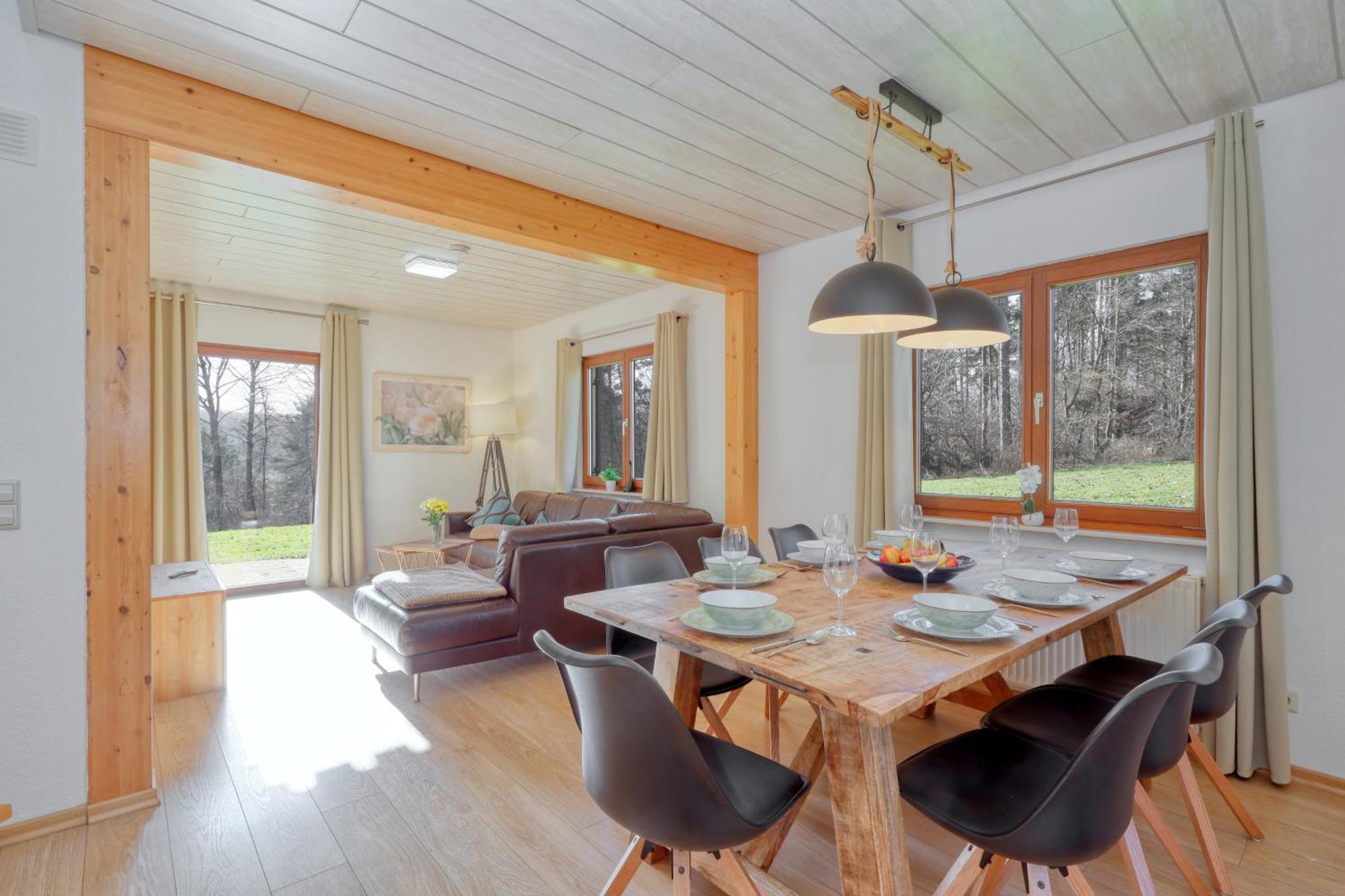 קירכהיים Waldfee Mit Eigener Sauna מראה חיצוני תמונה