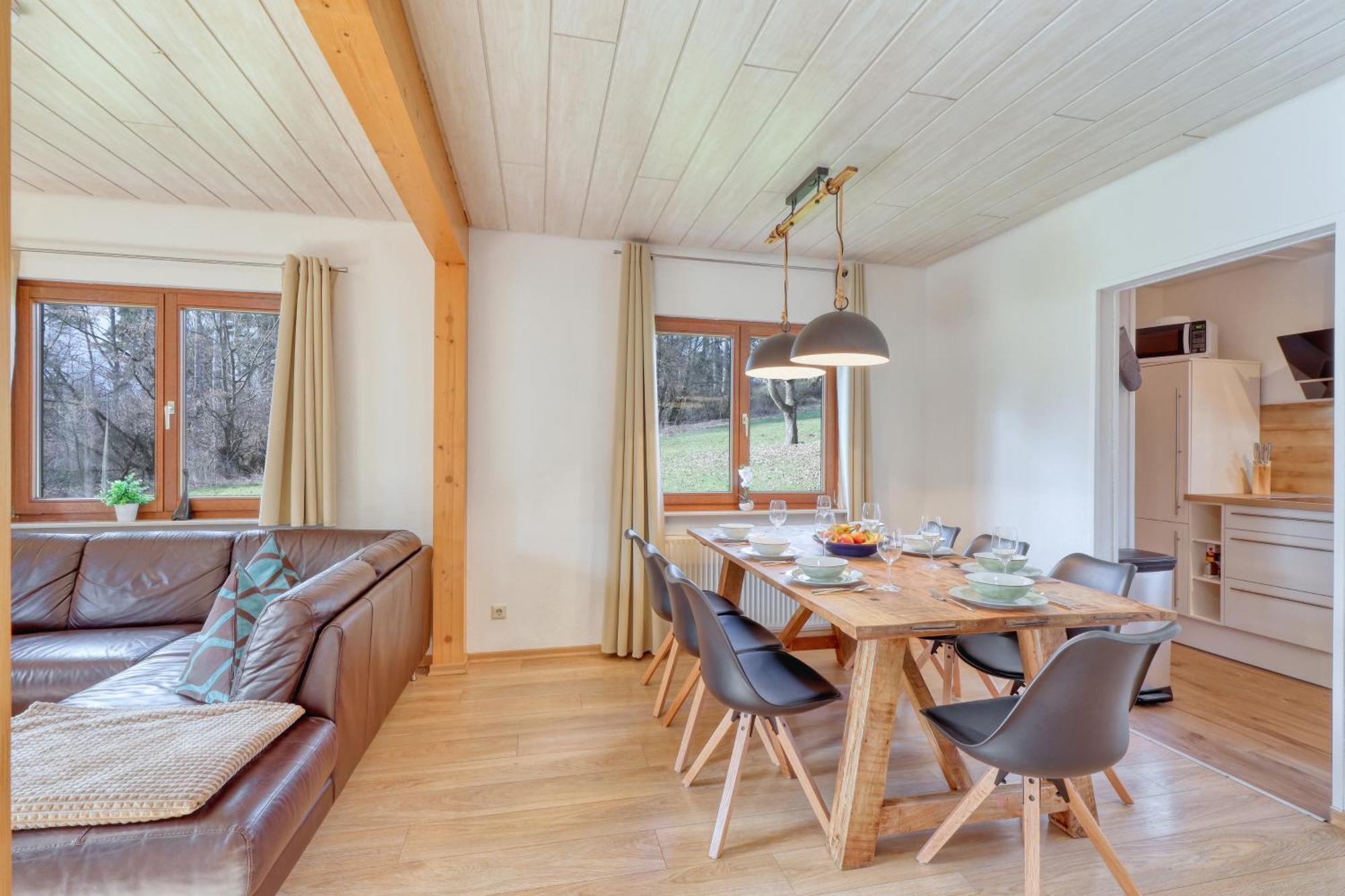 קירכהיים Waldfee Mit Eigener Sauna מראה חיצוני תמונה